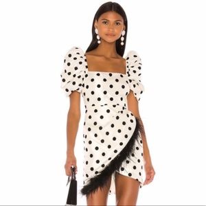 LPA Hailey Dress Polka Dot dress